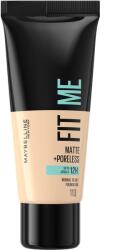 Maybelline Fond de ten Maybelline New York Fit Me Matte Poreless, 110 - Porcelain, 30ml