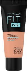 Maybelline Fond de ten Maybelline New York Fit Me Matte Poreless, 250 - Sun Beige, 30ml
