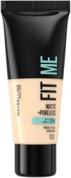 Maybelline Fond de ten Maybelline New York Fit Me Matte Poreless, 100 - Warm Ivory, 30ml