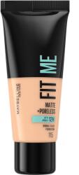 Maybelline Fond de ten Maybelline New York Fit Me Matte Poreless, 115 - Ivory, 30ml