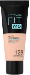 Maybelline Fond de ten Maybelline New York Fit Me Matte Poreless, 128 - Warm Nude, 30ml