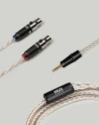 Meze Audio Cablu Meze Audio MINI XLR PREMIUM Silver-Plated Pcuhd (upgrade pentru ELITE si EMPYREAN) MiniXLR to 3.5 mm - 1.3 m (MEM–S3.5)