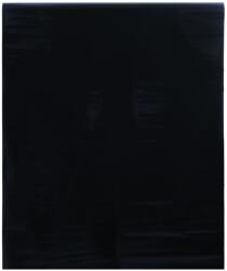vidaXL matt fekete PVC statikus ablakfólia 90 x 500 cm (155835) - vidaxl