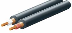 USE SAL KN 6 árnyékolt vezeték, 2 ér, 0, 08 mm2, fekete, 100 m/ tekercs (KN 6)