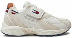 Tommy Hilfiger Sneakers Tommy Hilfiger Low Cut Lace-Up/Velcro Sneaker T1B9-33386-1729 M Alb