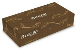 Lucart Kozmetikai kendő, 2 rétegű, 100 db, LUCART "EcoNatural", barna (KHH661) - bestoffice