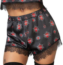 KILLSTAR Pantaloni scurți (pijamale) pentru femei KILLSTAR - Rosalind - Negru - KSRA010248