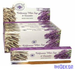 Green Tree maszala füstölő 15g - Californian White Sage + Lavender