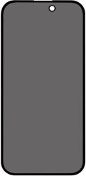  Folie sticla protectie ecran Dux Ducis Privacy margini negre pentru Apple iPhone 15