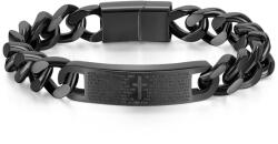 BeSpecial Bratara inox cu placuta cu rugaciune (BRT153)