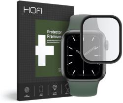 Apple Watch 4-5 (38 mm), Kijelzővédő fólia, ütésálló fólia (az íves részre nem hajlik rá! ), Tempered Glass (üveg), Hybrid Glass, fekete - mall