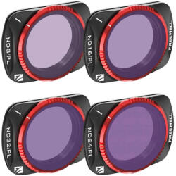 Freewell Gear Bright Day Filter 4 Pack for DJI Osmo Pocket 3