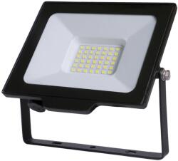 Avide LED Reflektor Slim SMD 30W, 4000K, 3000 lm, fekete, IP65 (ABLRFLNW-30W)