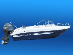 ROMCRAFT Barca fibra Romcraft-470 Sport, 5 persoane, 4.74m (Romcraft-470-sport)