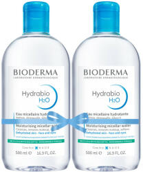 BIODERMA Hydrabio H2o Micellafesztival 2x500ml - pirulafutar