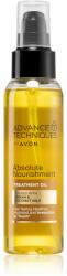 Avon Advance Techniques Absolute Nourishment Ulei nutritiv pentru păr cu ulei de argan cu ulei de cocos 100 ml