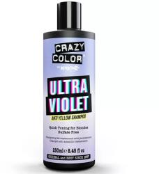 Crazy Color Ultraviolet Hajsampon Hamvasító 250ml