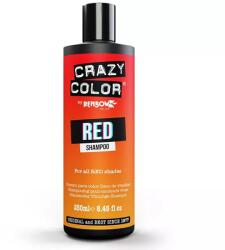Crazy Color Színezett Hajsampon Red - Vörös 250ml