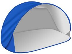 Malatec Félig nyitott tengerparti sátor, UV-védelem, 220x120cm, kék
