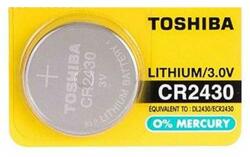 Toshiba CR2430 Li-ion 3V elem (TO-CR2430-B5)