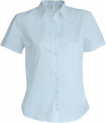 Kariban Női blúz Kariban KA536 Ladies' Short-Sleeved Oxford Shirt -3XL, Oxford Blue