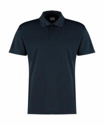 Kustom Kit Férfi rövid ujjú galléros póló Kustom Kit Regular Fit Cooltex Plus Micro Mesh Polo 2XL, Sötétkék (navy)