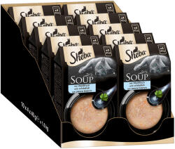 Sheba Sheba Pachet economic Multipack Classic Soup Pliculețe 40 x g - Pește alb