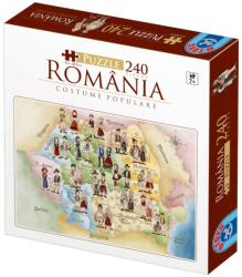 D-Toys Puzzle Cultural 240 Piese, D-Toys, Romania, Costume Populare (TOY-79015) Puzzle