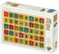 D-Toys Puzzle 1000 Piese, D-Toys, Bufnite (TOY-77530)