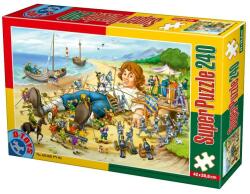D-Toys Puzzle 240 Piese, D-Toys, Calatoriile lui Gulliver (TOY-60488-01)