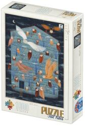 D-Toys Puzzle 1000 Piese D-Toys, Poveste cu Bufnite de Kurti Andrea, Partea 2 (TOY-75758-02)