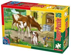 D-Toys Puzzle 35 Piese, D-Toys, Animale Domestice, Vacute si Catel (TOY-60198-02)