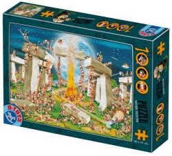 D-Toys Puzzle 1000 Piese D-Toys, Cartoon Stonehenge (TOY-61218-02)