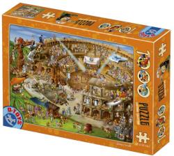D-Toys Puzzle 1000 Piese D-Toys, Cartoon Colosseum (TOY-61218-10)