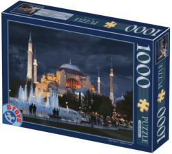 D-Toys Puzzle 1000 Piese D-Toys, Hagia Sophia, Turcia (TOY-64301-11) Puzzle
