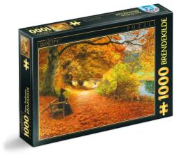 D-Toys Puzzle 1000 Piese D-Toys, Hans Andersen Brendekilde, A Wooded Path in Autumn (TOY-72795-02)