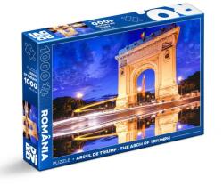 ROOVI Puzzle 1000 Piese Roovi, Arcul de Triumf Bucuresti (TOY-63038-18) Puzzle