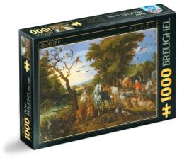 D-Toys Puzzle 1000 Piese D-Toys, Bruegel cel Batran, The Entry of the Animals Into Noah's Ark (TOY-73778-02)