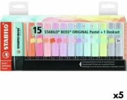 STABILO Set de Markere Fosforescente Stabilo Boss Multicolor (5 Unități) - mallbg - 405,80 RON