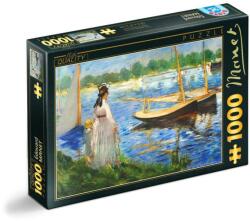 D-Toys Puzzle 1000 Piese D-Toys, Edouard Manet, The Banks of the Seine at Argenteuil (TOY-73068-05) Puzzle