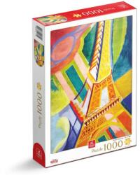 DEICO Puzzle 1000 Piese pentru Adulti, Deico, Robert Delaunay Tour Eiffel (TOY-77554)