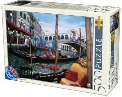 D-Toys Puzzle 500 Piese, D-Toys, Venetia (TOY-50328-10)
