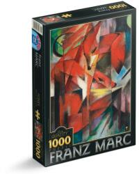 D-Toys Puzzle 1000 Piese D-Toys, Franz Marc, Foxes, Vulpi (TOY-72856-01)