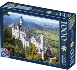 D-Toys Puzzle 1000 Piese D-Toys, Castelul Neuschwanstein (TOY-64288-02)