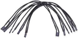 Phobya frontpanel extension 30cm - black, 87487