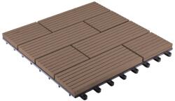G21 Samoa WPC burkolócsempe indiai teak színben 2, 3 x 30 x 30 cm (6391001)