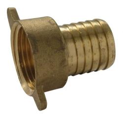 Sárgaréz tömlővég hollanderrel - 1/2″ - 1/2″