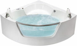 Wellis Tivoli E-Drive hidromasszázs fürdőkád 150x150 cm Flipper csapteleppel (WK00127)