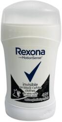 Rexona stift 40ml invisible black+white (96086230)