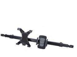  55 x 13 x 7cm fejtámlára, háttámlára szerelhető autós tartó mobiltelefonhoz, táblagéphez